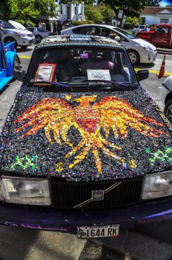 eski bir Amerikan arabası