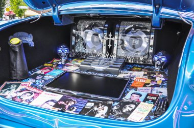 eski bir Amerikan arabası