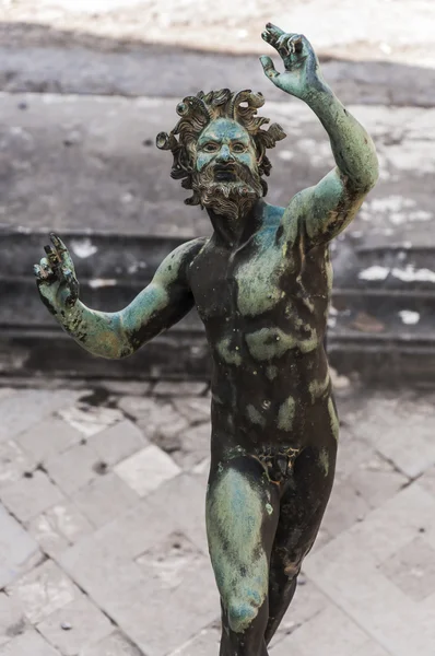 Fauno statue — Stock Photo, Image