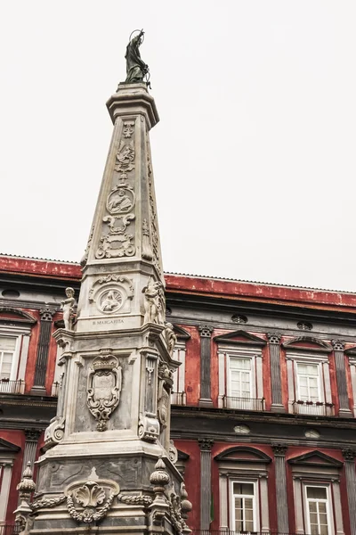 Piazza San Domenico Maggiore — Stock fotografie