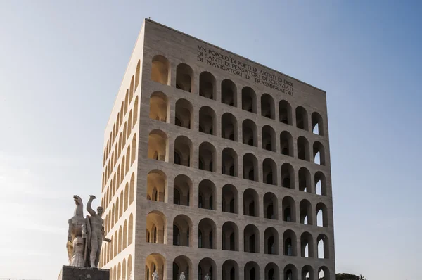 Palazzo della Civilta Italiana — Stock Photo, Image