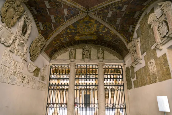 Universidad de Padova, El patio interior del Palacio de Bo —  Fotos de Stock