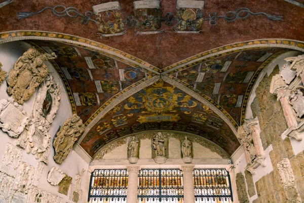 Universitatea Padova, Curtea Interioară a Palatului Bo — Fotografie, imagine de stoc