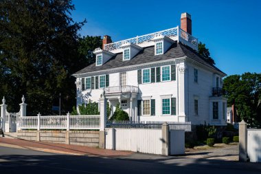 Portsmouth, New Hampshire 'da Vali Langdon' un tarihi evi.