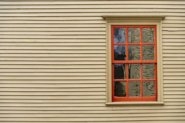 Window Typical New England Residential House New Hampshire Usa — Stock Photo, Image