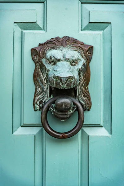 Detail of the entrance of a typical residential house in New England — Stock Photo, Image