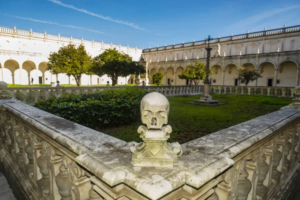 ナポリカンパニアイタリア マルティーノ大聖堂 Certosa San Martino マルティーノ大聖堂 Certosa San Martino かつての修道院複合施設で — ストック写真