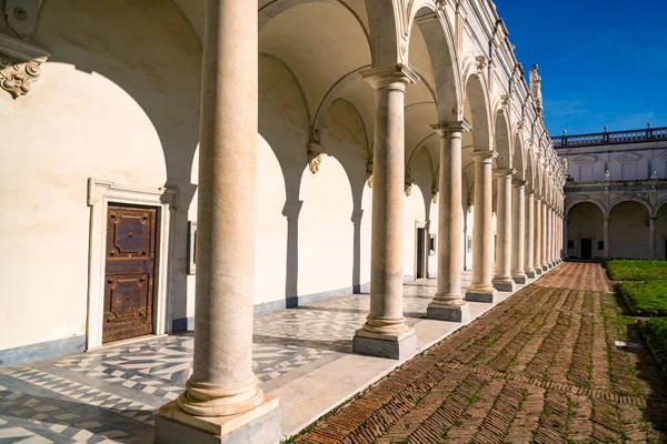 Neapol Kampánie Itálie Certosa San Martino Charterhouse Martin Bývalý Klášterní — Stock fotografie