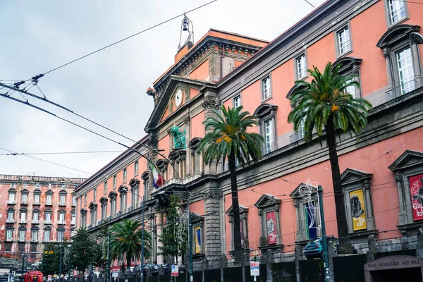 Naples Talya Aralık 2021 Talya Daki Napoli Arkeoloji Müzesi Nin — Stok fotoğraf