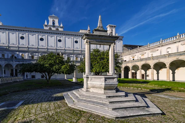 Neapol Kampania Włochy Certosa San Martino Charterhouse Martin Jest Byłym — Zdjęcie stockowe