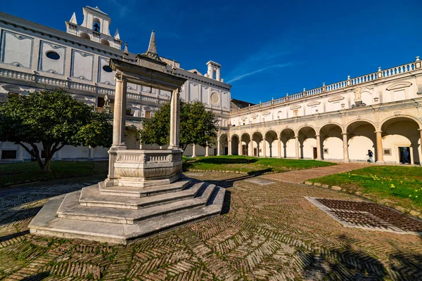 Neapol Kampania Włochy Certosa San Martino Charterhouse Martin Jest Byłym — Zdjęcie stockowe