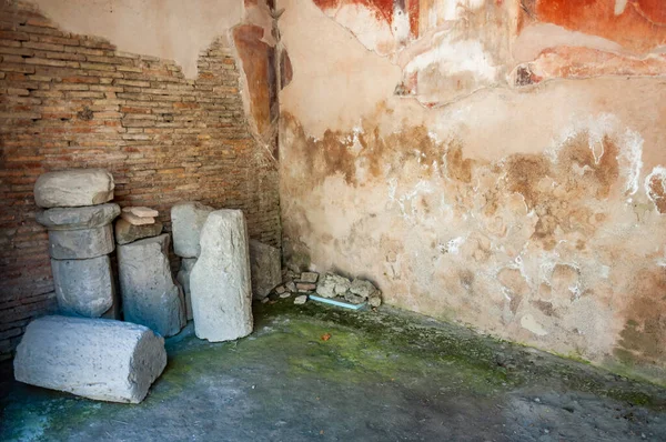 Vista Excavación Del Herculano Cerca Nápoles Italia —  Fotos de Stock