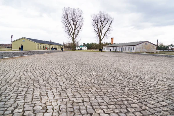 Sachsenhausen Deutschland April 2015 Das Konzentrationslager Der Nazis Deutschland Außenanlagen — Stockfoto
