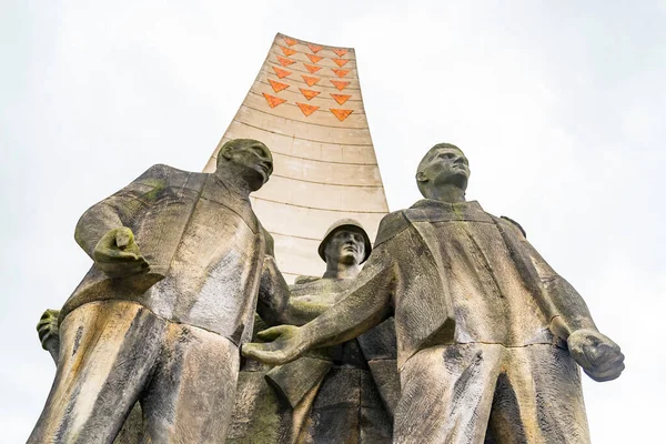 Nazi Concentration Camp Germany Soviet Monument Sachsenhausen Camp Sachsenhausen Germany — Stock Photo, Image