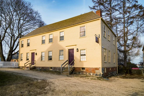 Casas Coloridas Históricas Portsmouth New Hampshire Eua — Fotografia de Stock