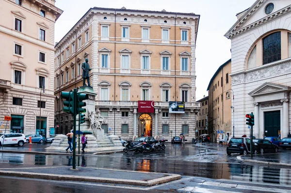 Roma Italia Septiembre 2012 Palazzo Braschi Gran Palacio Neoclásico Roma —  Fotos de Stock