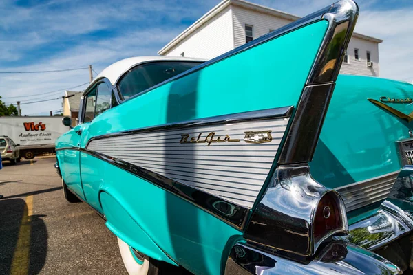 Saco Maine July 2016 Old American Car Annual Exhibition July — стокове фото