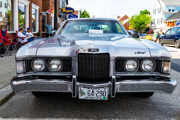 Saco Maine Juli 2016 Gammal Amerikansk Bil Årlig Utställning Den — Stockfoto