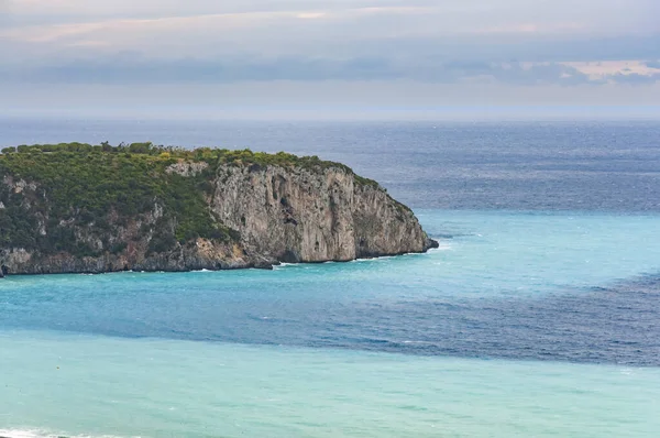 Paesaggio Girato Isola Dino Praia Mare Calabria Italia — Foto Stock