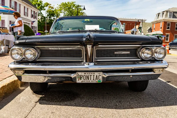 Сако Майн Июля 2016 Года Старый Американский Автомобиль Ежегодной Выставке — стоковое фото