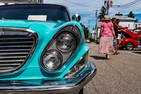 Сако Маин Июля 2016 Года Старый Американский Автомобиль Ежегодной Выставке — стоковое фото