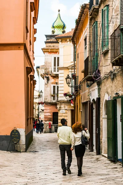 Santagata Goti Italien April 2012 Blick Auf Das Südliche Dorf — Stockfoto