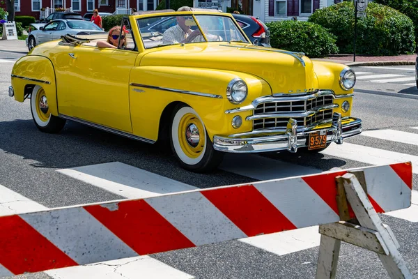 Saco Maine July 2016 Old American Car Annual Exhibition July — Foto Stock