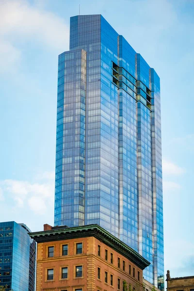 Modern Buildings Skyscraper City Boston Massachusetts Usa — Stock Photo, Image
