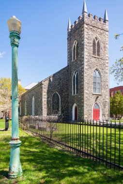 ABD 'nin Lowell MA kentindeki tarihi St. Anne' s Chruch