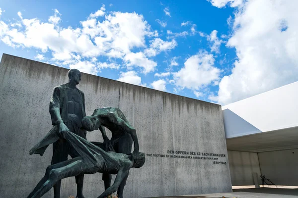 Oranienburg Německo Dubna 2015 Pamětní Socha Obětí Koncentračního Tábora Sachsenhausen — Stock fotografie