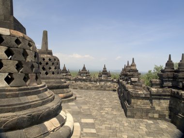 Borobudur Tapınağı Endonezya