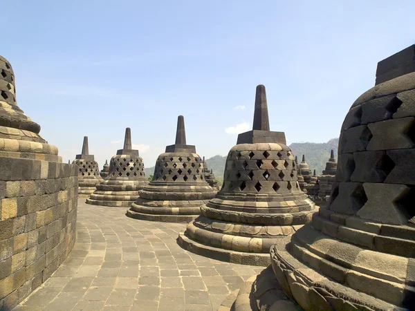 Templo de borobudur en indonesia —  Fotos de Stock