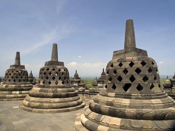 Templo de borobudur en indonesia —  Fotos de Stock