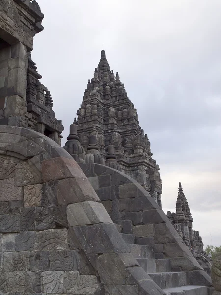 Templo de Prambanan em Yogyakarta — Fotografia de Stock