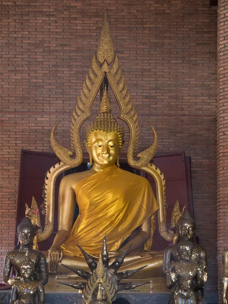 Wat Yai Chai Mongkon en Ayutthaya — Foto de Stock