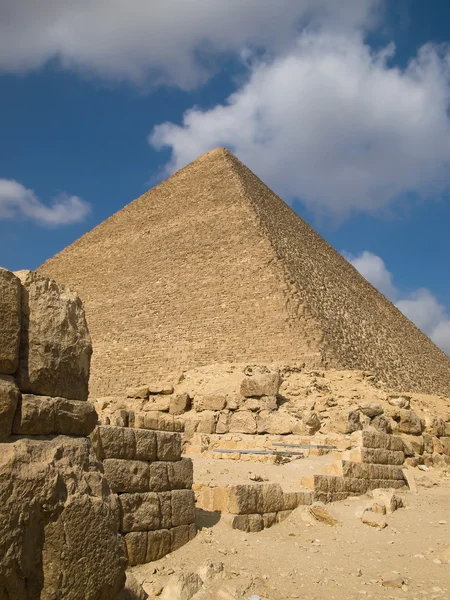 Piramide di Cheope — Foto Stock