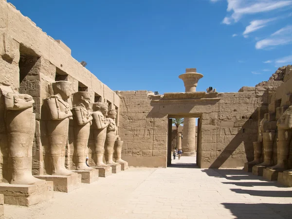 Храм Карнак в Луксоре — стоковое фото