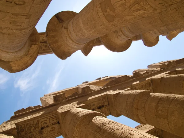 Карнак храмовий комплекс в Луксор — стокове фото