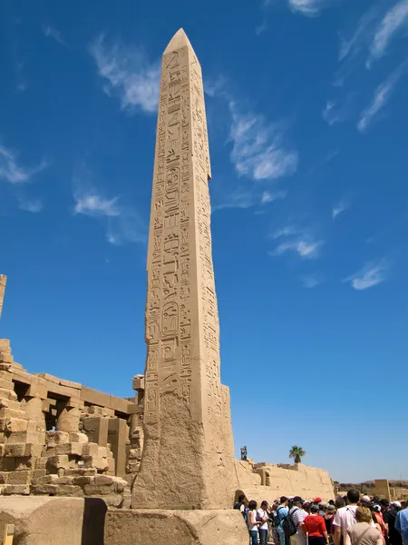Karnak chrámový komplex v Luxoru — Stock fotografie
