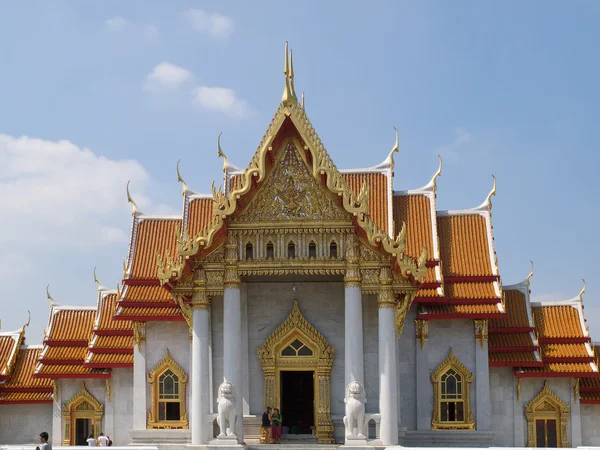Wat Benchamabophit Palacio de Marbel — Foto de Stock