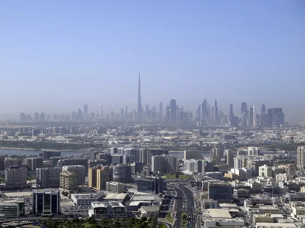 Vista de dubai — Fotografia de Stock