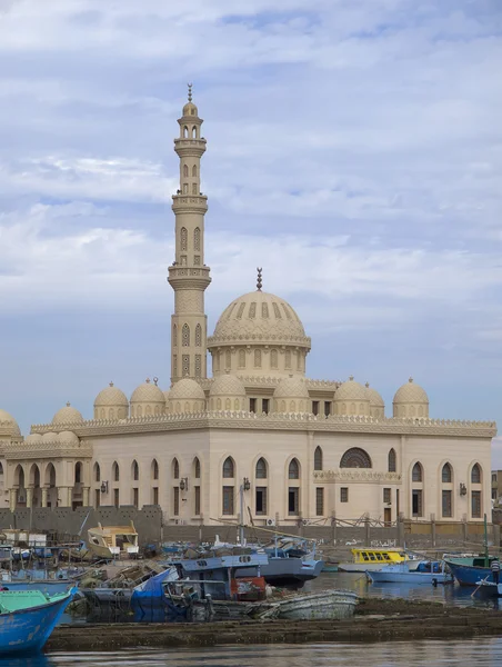 Marina mosque in Hughada — Stock Photo, Image