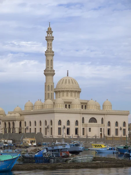 Marina moskee in hughada — Stockfoto