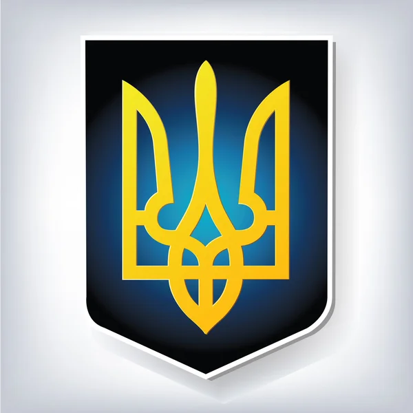 Wapen van Oekraïne — Stockvector