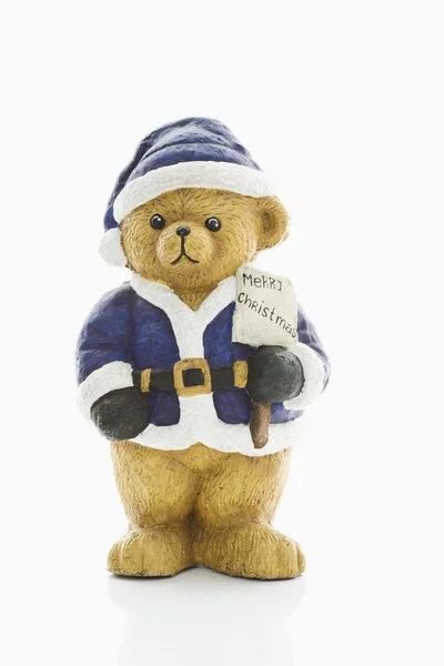 X-mas bear, Weihnachts-Bär — Stock Photo, Image