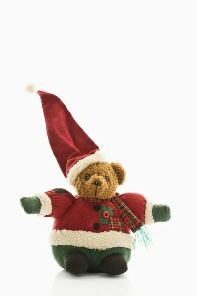 X-mas teddy, Weihnachts-Bär — Stock Photo, Image