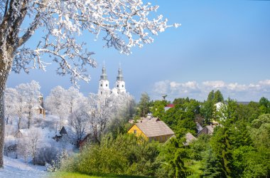 soğuk kış ve sıcak yaz
