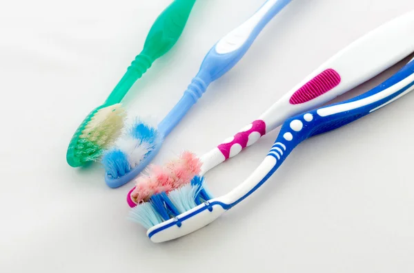 Old toothbrush — Stock Photo, Image