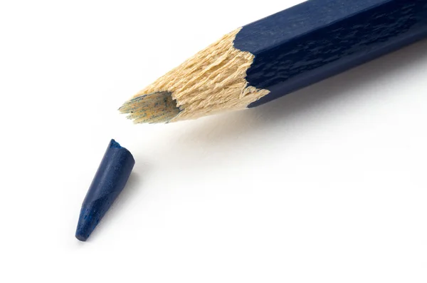 Złamany ołówek — Zdjęcie stockowe