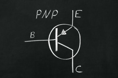 PNP transistor clipart